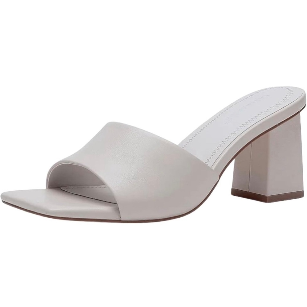 Carl Karida Square Open Toe Heeled Sandals